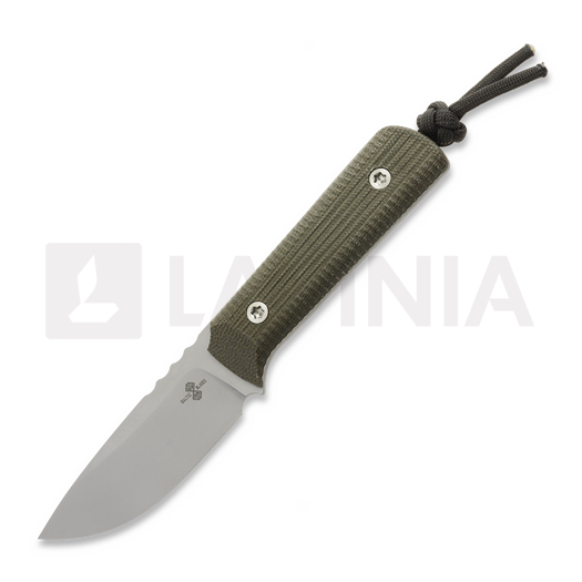Couteau Baltic Blades Iltis Green Micarta