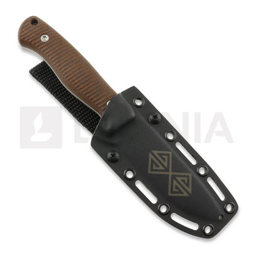Baltic Blades Varnas 2.0 Brown Micarta