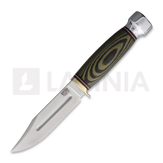 Bark River Gladstone Hunter 154CM Black/Green Micarta nož