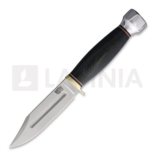 Bark River Gladstone Hunter 154CM Black Micarta knife