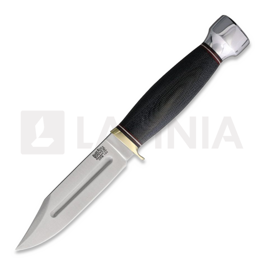 Bark River Gladstone Hunter 154CM Black Micarta veitsi