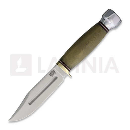 Bark River Gladstone Hunter 154CM Green Micarta knife