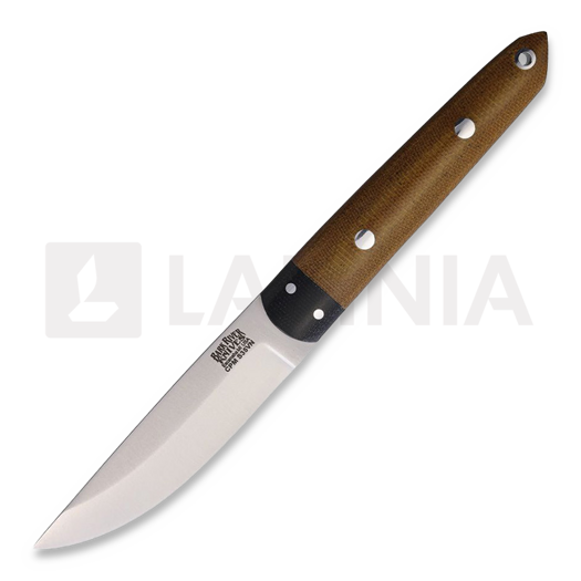 Couteau Bark River Kwaiken S35VN Natural/Black Micarta