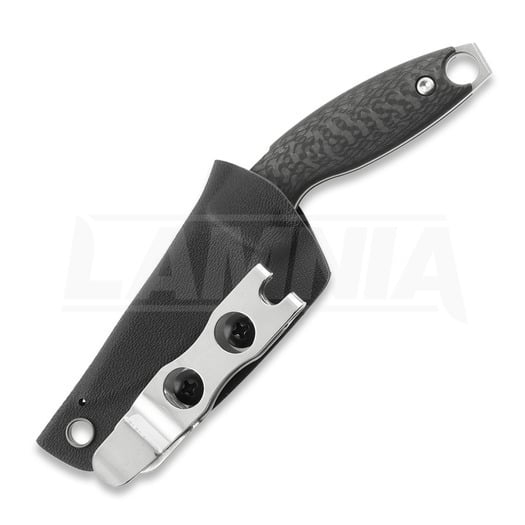 Couteau Bastards Knives Mercurio 154CM, Carbon Fibre