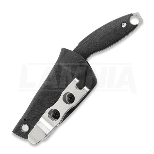 Couteau Bastards Knives Mercurio Magnacut, Black G-10