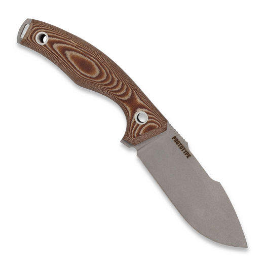 Bastards Knives Orion, Brown Micarta