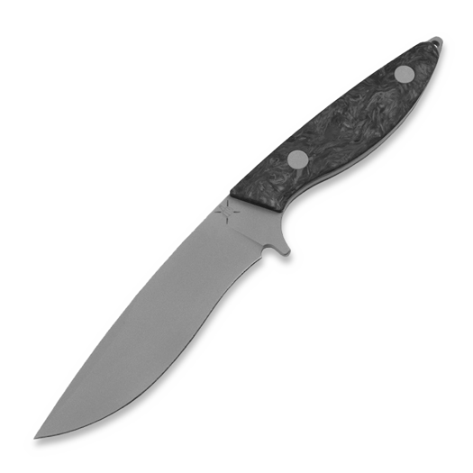 Bastards Knives Venator, Dark Matter Black Carbon Fibre