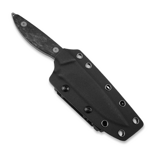 Bastards Knives Venator, Dark Matter Black Carbon Fibre