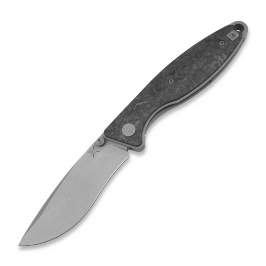 Bastards Knives Venator Folder, Black FatCarbon