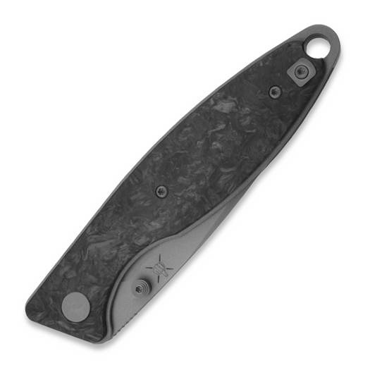 Bastards Knives Venator Folder, Black FatCarbon