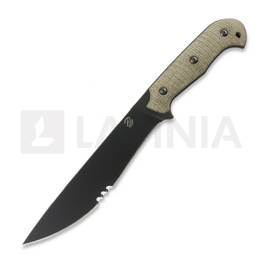 Bastinelli Big Silence Extra Serrations knife
