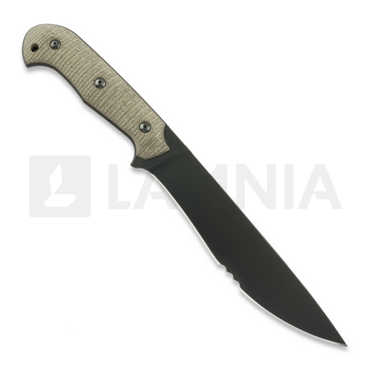 Bastinelli Big Silence Extra Serrations knife