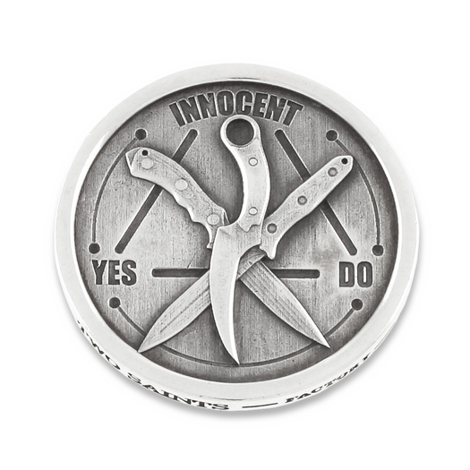 Bastinelli Coin Innocent, quilty silver