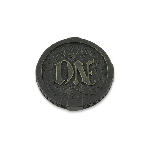Bastinelli Coin Yes/No, Bronze Black