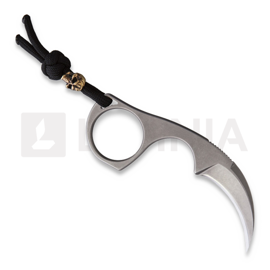Bastinelli Diagnostic Stonewashed + Bead karambit-kniv