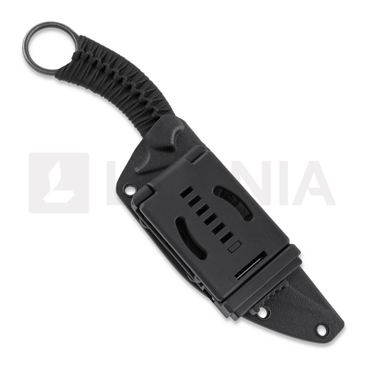 Bastinelli Fixed Mako Black Cobra Wrap knife