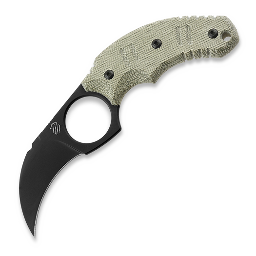 Bastinelli Ligament OD Green Micarta veitsi