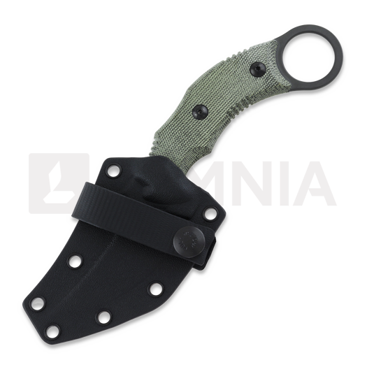 Bastinelli Mako Compact k&eacute;s, green micarta