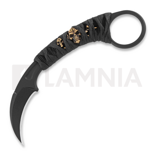 Bastinelli PiKa PVD Bronze Menuki Special Tsuka karambit nož