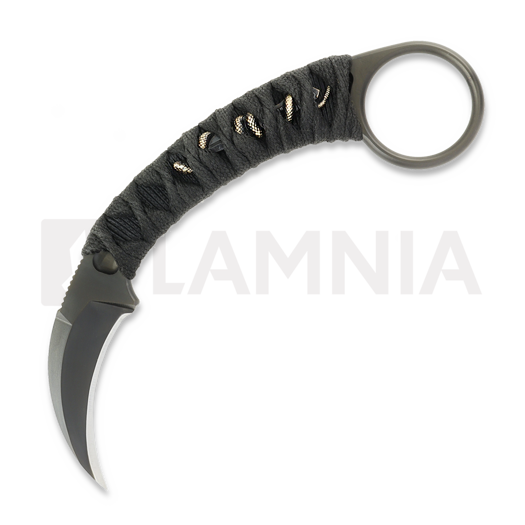 Karambit nazis Bastinelli PiKa PVD Bronze Menuki Special Tsuka
