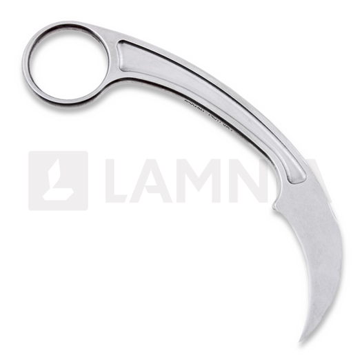 Bastinelli PiKa karambit-kniv, stonewashed