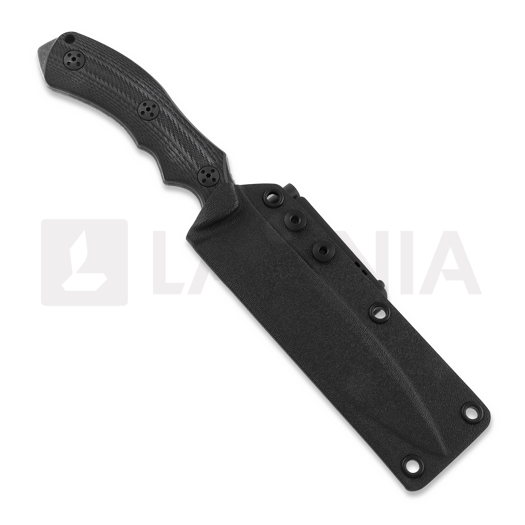 Bastinelli Raptor L M390 knife, dark stonewash