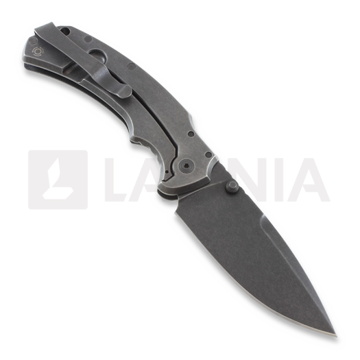 Coltello pieghevole Bastinelli Red Dark Stonewashed