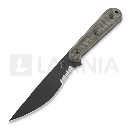Bastinelli Silence Slim סכין, קצה משונן