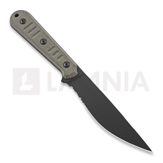 Bastinelli Silence Slim kniv, savtakket