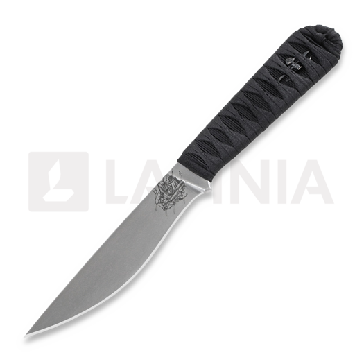 Bastinelli Silence Slim Reaper Bronze Menuki Tsuka veitsi
