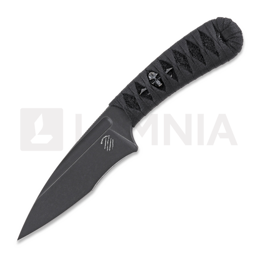 Bastinelli SIN Black Tsuka Wrap Bronze Menuki peilis