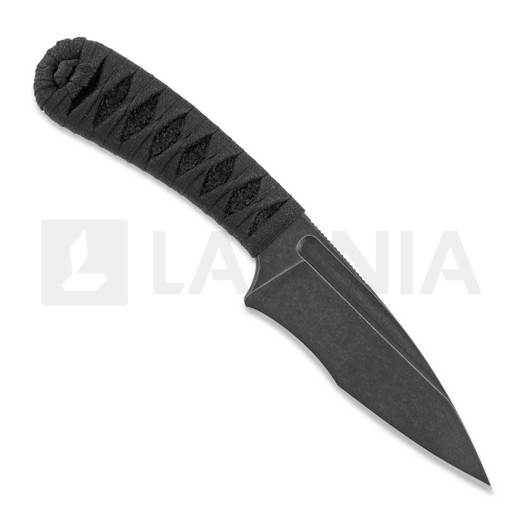 Bastinelli SIN Black Tsuka Wrap Bronze Menuki kés