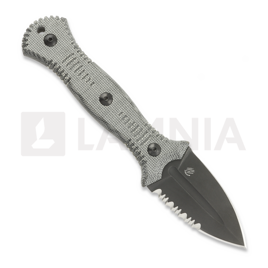 Bastinelli Telum Black Micarta knife