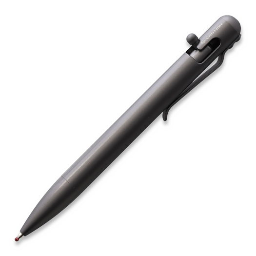 Bastion Bolt Action Pen Titanium, grijs