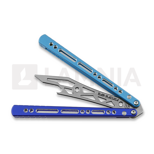 BBbarfly Barracuda Milled バリソンのトレーニング, Light Blue And Dark Blue