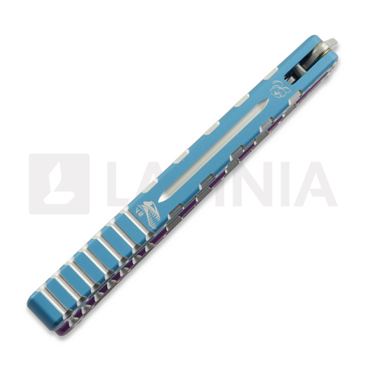 BBbarfly Barracuda V2 perhosveitsi harjoitteluun, Purple And Light Blue