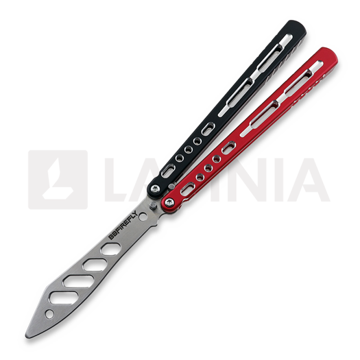 Balisong trainer BBbarfly Trainer V2, Red And Black