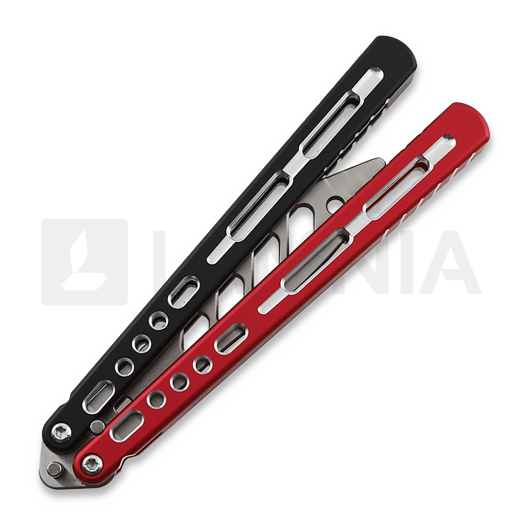 Balisong trainer BBbarfly Trainer V2, Red And Black