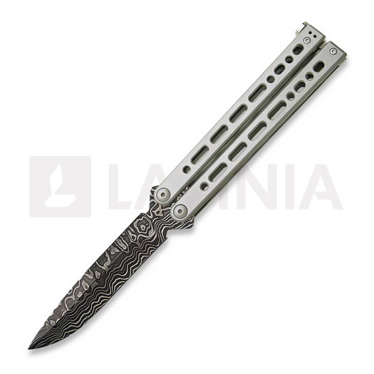 Balisong Bear Ops Bear Song VIII Spear Point, šedá