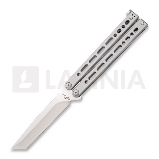 Bear Ops Bear Song VIII Tanto balisong, szürke