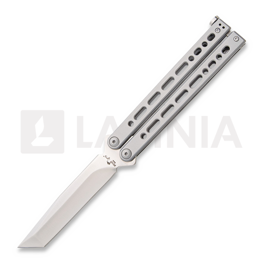 Bear Ops Bear Song VIII Tanto balisong, 회색