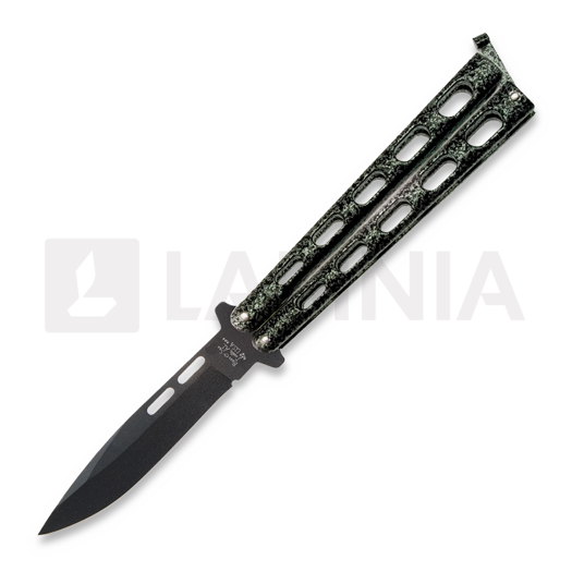 Bear & Son 1095 Silver Vein balisong