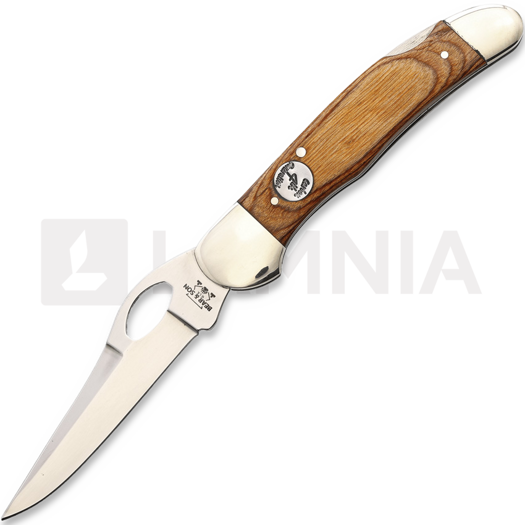 Navalha Bear & Son 4 3/8" Heritage Walnut Lockin