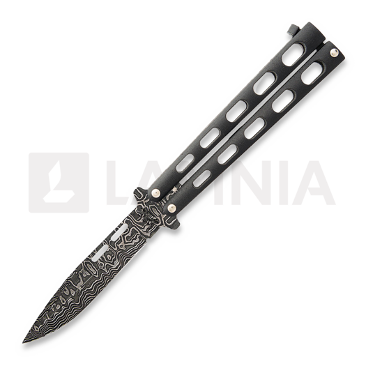 Balisong Bear & Son Balisong Damascus Black
