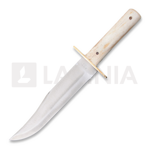Nóż Bear & Son Bowie, white bone