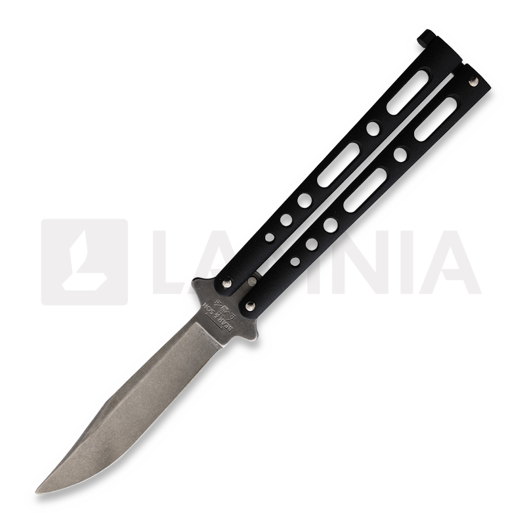 Bear & Son Butterfly Black Stonewash folding knife