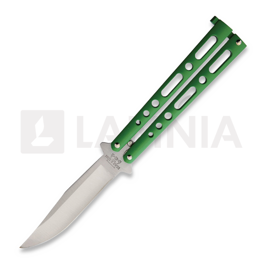 Bear & Son Butterfly balisong, zelena