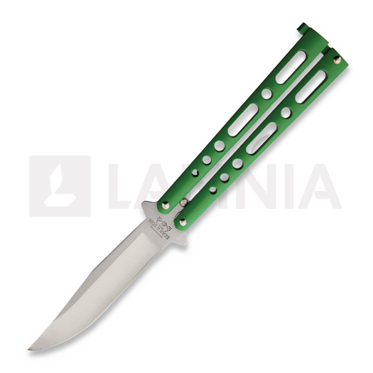 Bear & Son Butterfly balisong, grøn