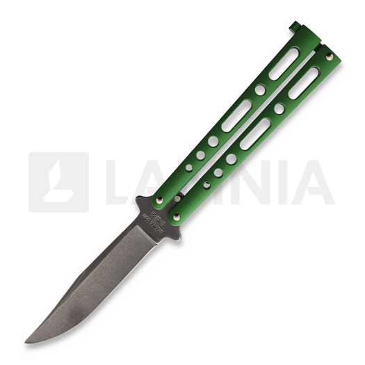 Zavírací nůž Bear & Son Butterfly Green Stonewash