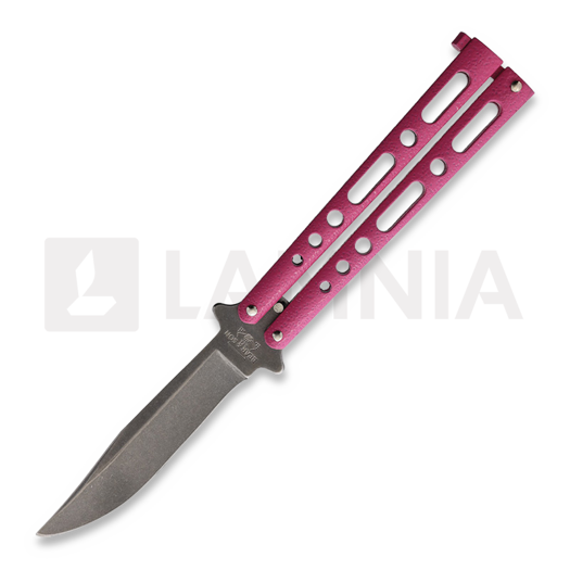 Bear & Son Butterfly Pink Stonewash összecsukható kés